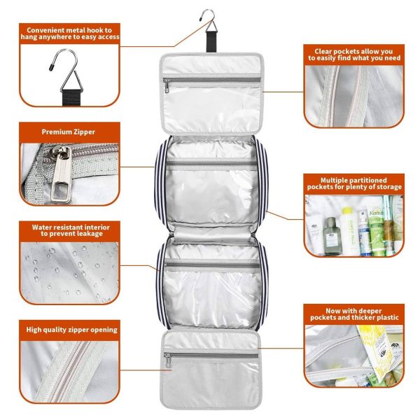 Canvas Durable Toiletry Bag