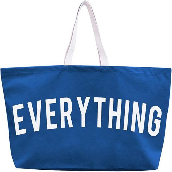 Large Capacity Portable Canvas Tote Bag