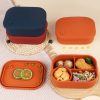 Silicone microwave lunch box