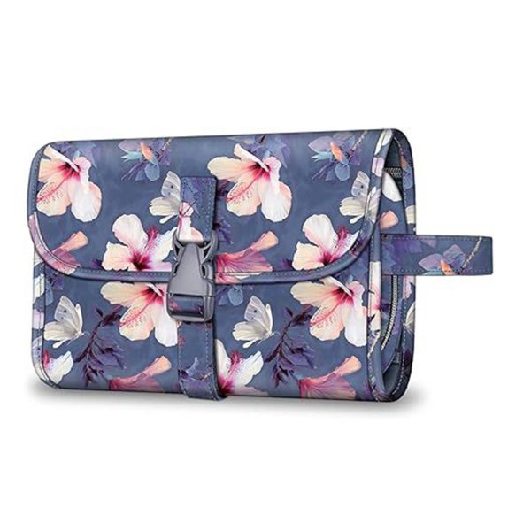 Portable Hanging Toiletry Bag for Travel Makeup & Wash