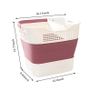 Foldable Laundry Basket - Japanese Style Storage