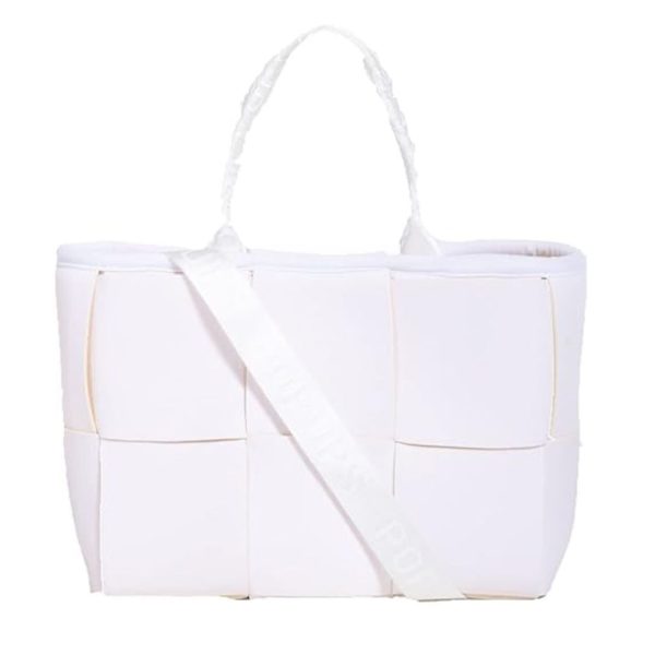 Neoprene Patchwork Design Crossbody Tote Bag for Daily Use