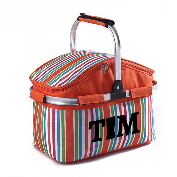 Aluminum Foil Picnic Cooler 30L Large Capacity Box