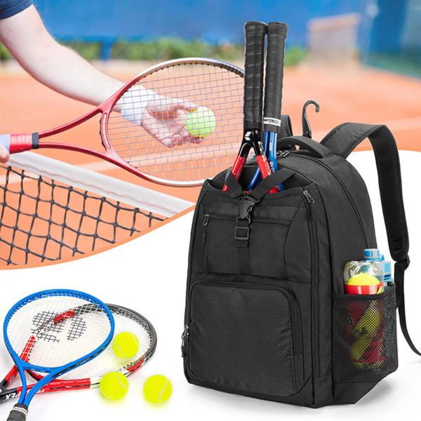 Tennis Backpack With Separate Shoe Space