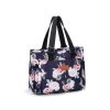 9L Oxford Insulated Cooler Lunch Bag w/ Pockets for Office