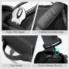 Large Capacity Nylon Messenger Bag w/ Handle for Travel Work
