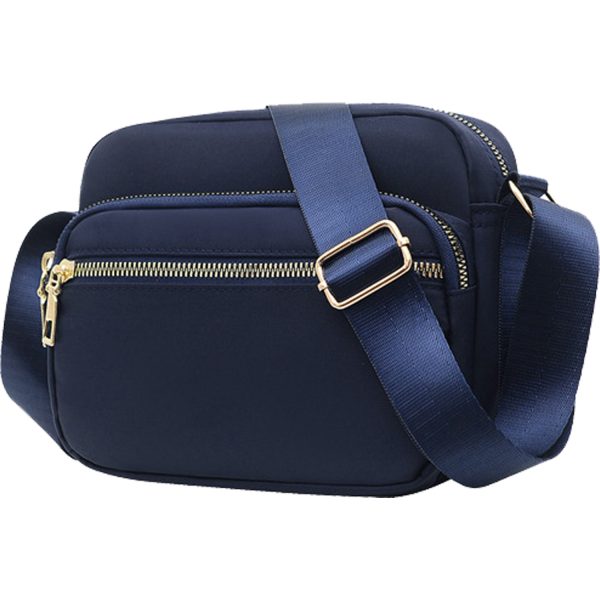 Nylon Crossbody Bag w/ Adjustable Shoulder Strap