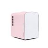 4L Portable Mini Mirrored Multi-Function Fridge
