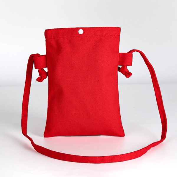 Custom Logo Mini Canvas Crossbody Shoulder Bag