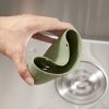 Sink hanging basket with water outlet
