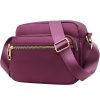 Nylon Crossbody Bag w/ Adjustable Shoulder Strap