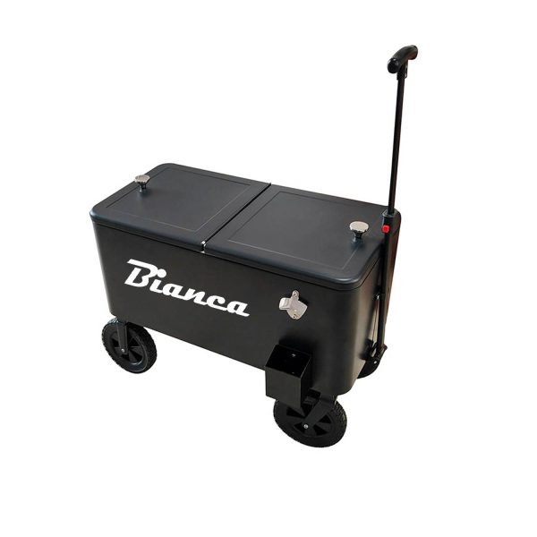 75L Outdoor Rolling Cooler w/ Extendable Handle