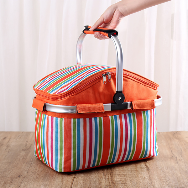 Aluminum Foil Picnic Cooler 30L Large Capacity Box