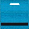 9" x 12" Die Cut Handle Plastic Bag
