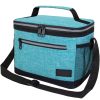 8L Leakproof Oxford Insulated Lunch Cooler Bag w/ Pocket