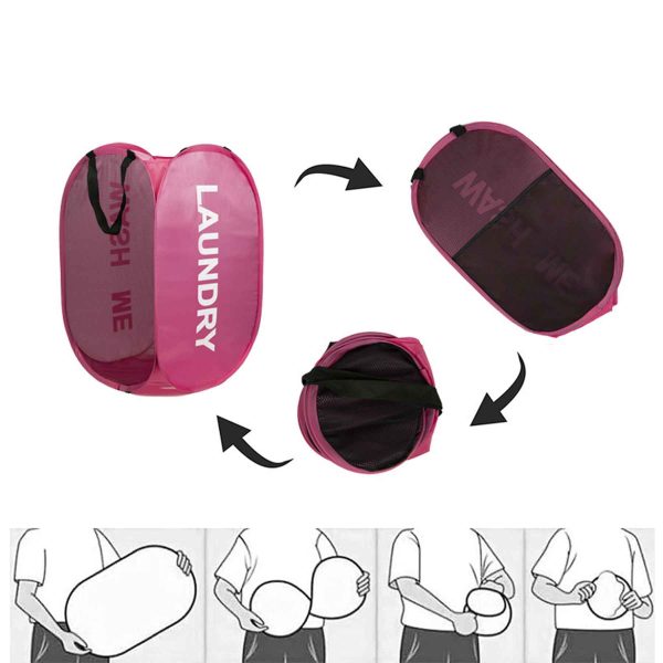 Foldable Household Storage Basket