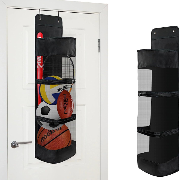 Door Hanging Sports Equipment Organizer