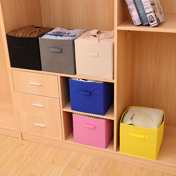 Foldable Storage Box without Lid
