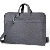 Waterproof Oxford Laptop Shoulder Bag w/ Pockets