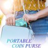 PVC Sequin Transparent Coin Wallet