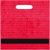 9" x 12" Die Cut Handle Plastic Bag