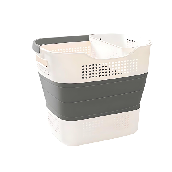 Foldable Laundry Basket - Japanese Style Storage