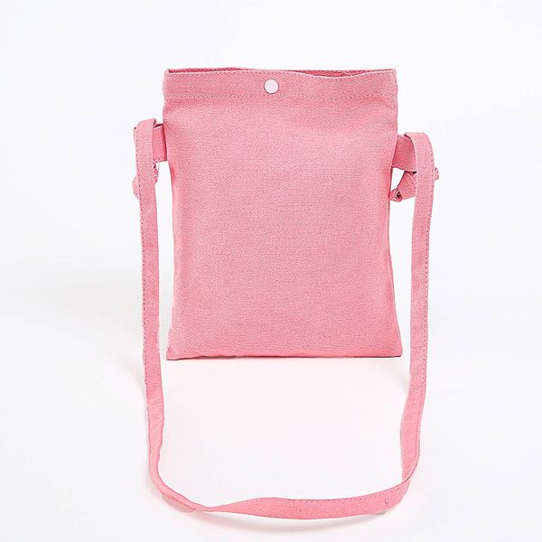 Custom Logo Mini Canvas Crossbody Shoulder Bag