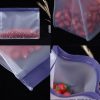 PEVA Reuseable Matte Slip zip Food Storage Bag