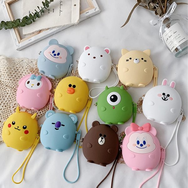 Cartoon Silicone Coin Purse
