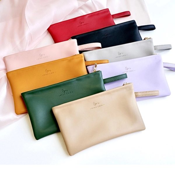 Pu Cosmetic Bag Coin Purse