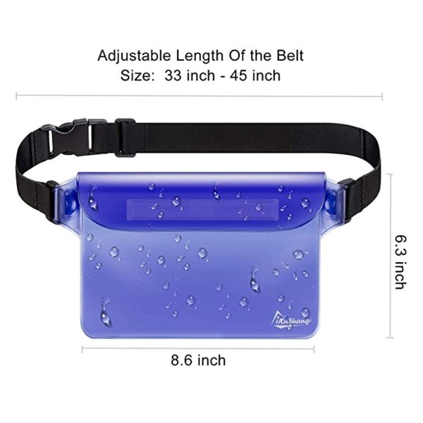 Waterproof Bag with Adjustable Waist Strap