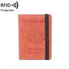 Rfid Blocking Travel Passport Holder Cover Slim Id Card Case