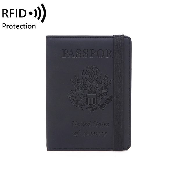 Rfid Blocking Travel Passport Holder Cover Slim Id Card Case