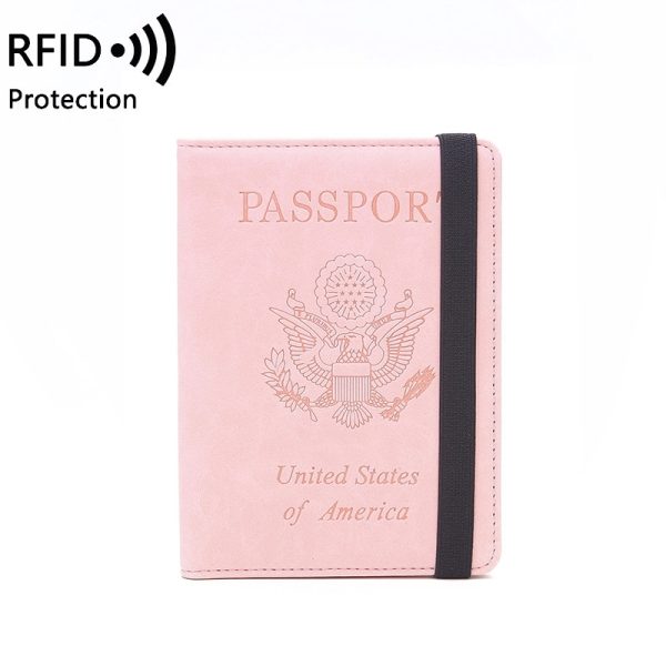 Rfid Blocking Travel Passport Holder Cover Slim Id Card Case