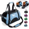 Pet Travel Carrier With Adjustable Shoulder Strap