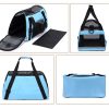 Pet Travel Carrier With Adjustable Shoulder Strap