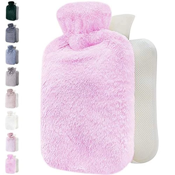 Rechargeable Hot Water Bottle With Soft Cover - 1.8L Large
