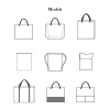 Large Non-Woven Grocery Tote Bag,Shopping Bag