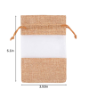Burlap Drawstring Gift Bag