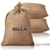 Burlap Bags With Tie - 14 X 26"