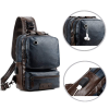 Crossbody Pu Leather Shoulder Backpack