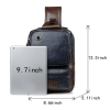 Crossbody Pu Leather Shoulder Backpack