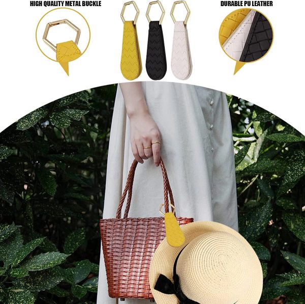 Pu Leather Magnetic Hat Clip