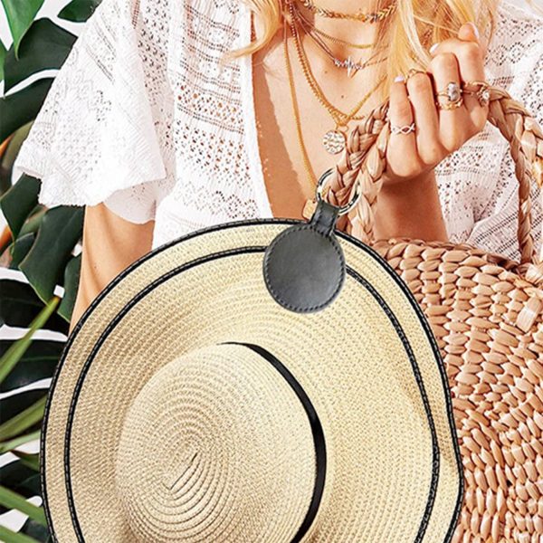 Pu Leather Magnetic Hat Clip