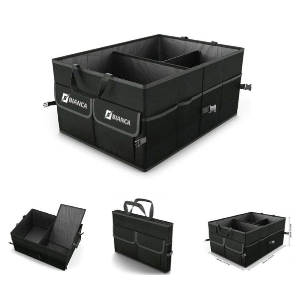 Epauto 3-Compartment Cargo Trunk Storage Organizer