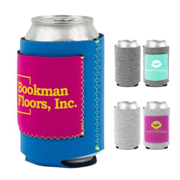 Neoprene Can Holders With Pocket