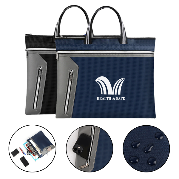 Briefcase Bag Oxford Fabric