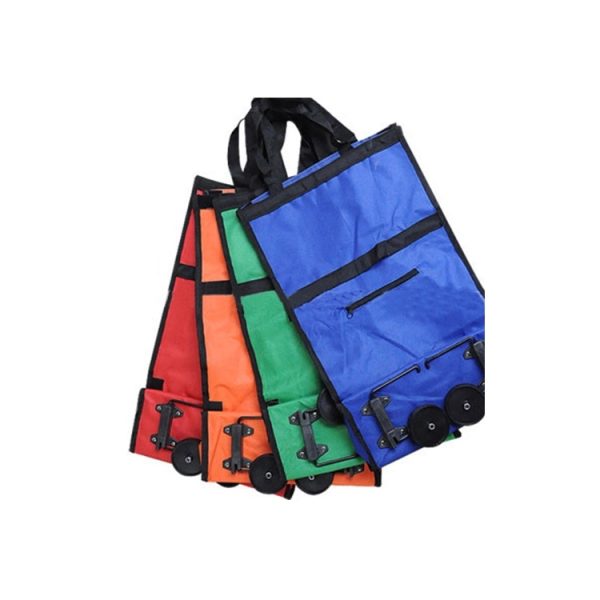 Collapsible Shoulder And Trolley Shopping Bag