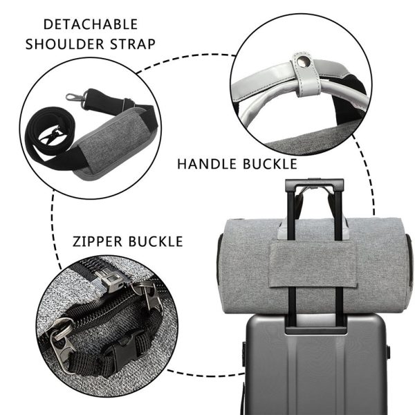 2 In 1 Hanging Suitcase Suit Travel Bags