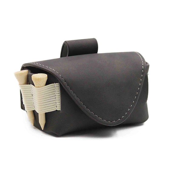 Golf Ball Case In Premium Synthetic Leather Lightweight
